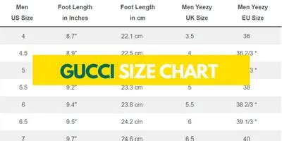 do men's gucci slides run true to size|Gucci leather slide size chart.